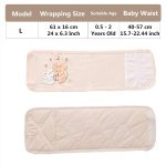 Hztyyier Cartoon Cotton Baby Infant Umbilical Cord Belly Band Baby Keep Warm Navel Belt for Toddler's Abdomen Warming and Anti-kick Care (L) - Image 2